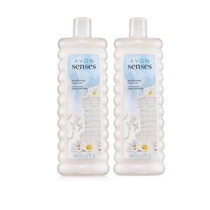 Avon Senses Sensitive Skin Bubble Bath - Avon Bubble Bath - 2 Pack. DISCONTINUED